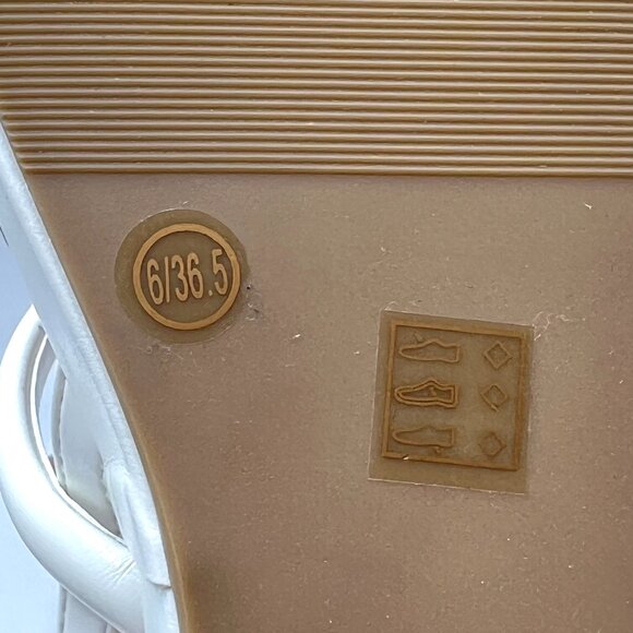 Chinese‎ Laundry Womens Size 6 Skippy White Vegan Leather Platform Sandals Shoes - Picture 12 of 15